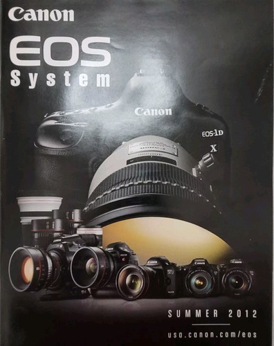 Canon eos system summer 2012 - system,