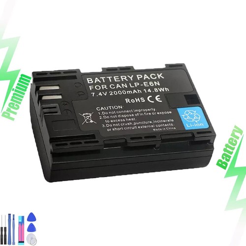 Batteria per canon e6 - per, lp-e6